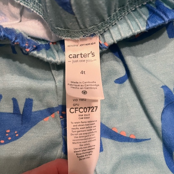 Carter's Just One You 
Toddler Boys' Dinos Pajama Set - Picture 6 of 6